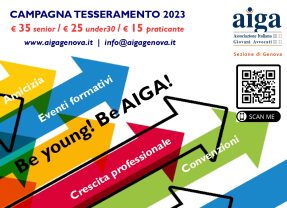 BE YOUNG! BE AIGA! – campagna tesseramento 2023