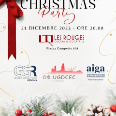 Christmas Party con AIGA, UGDCEC e GGR